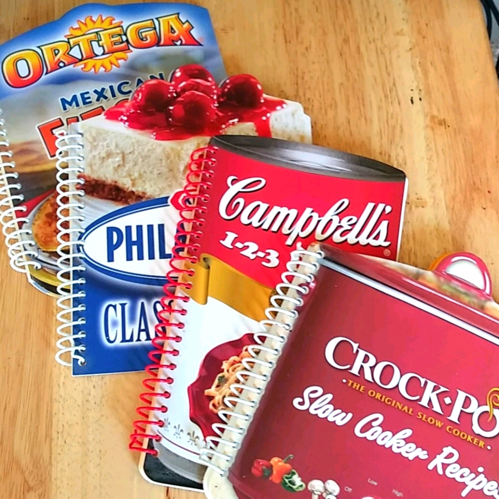 Four cookbooks